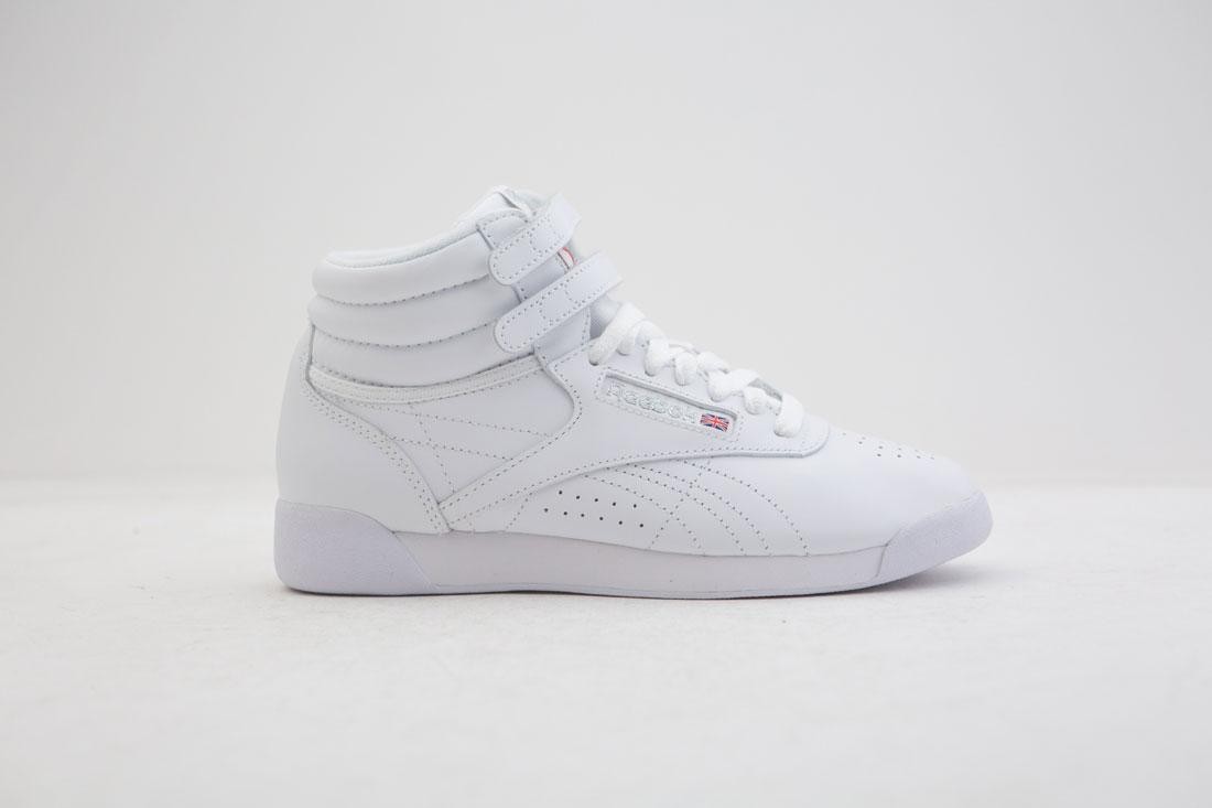 Reebok Women Freestyle Hi (white / silver)