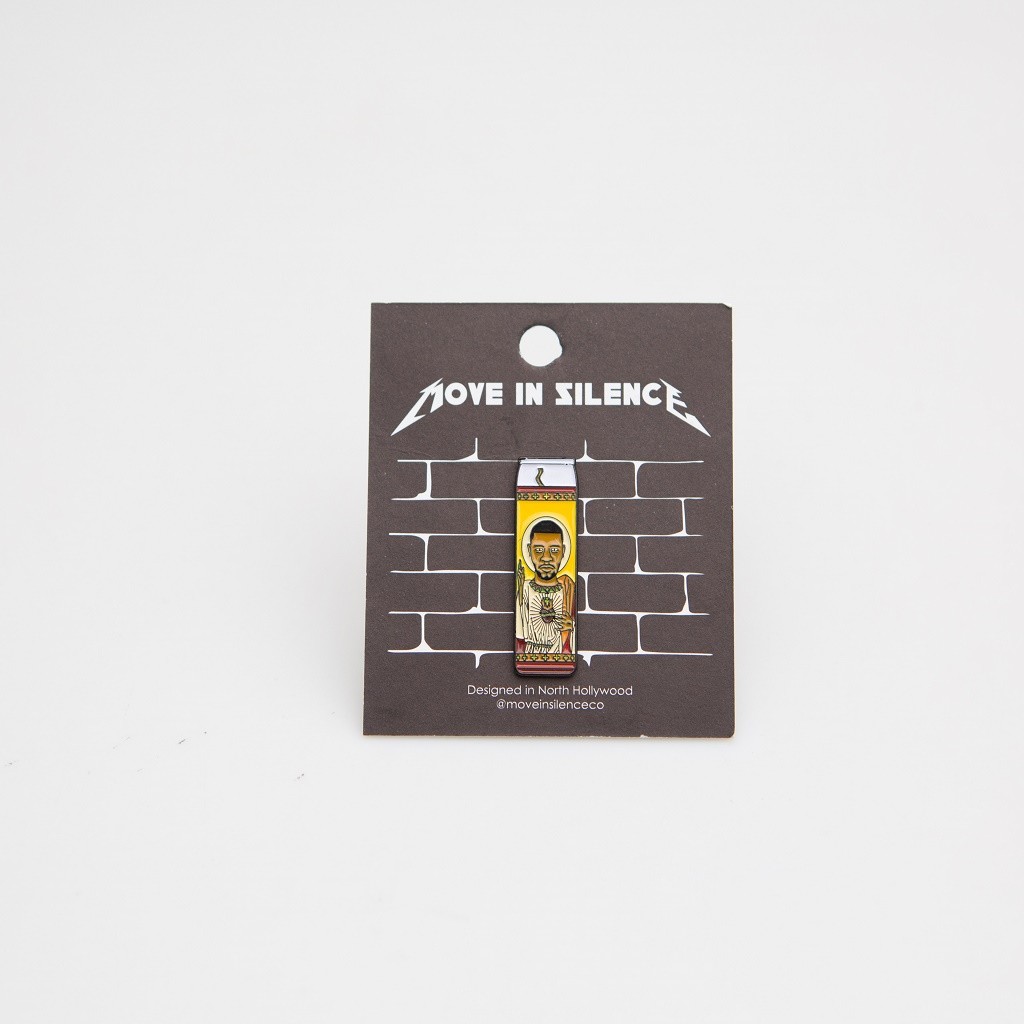 Move In Silence Lord Sad And Lonely pin (yellow)