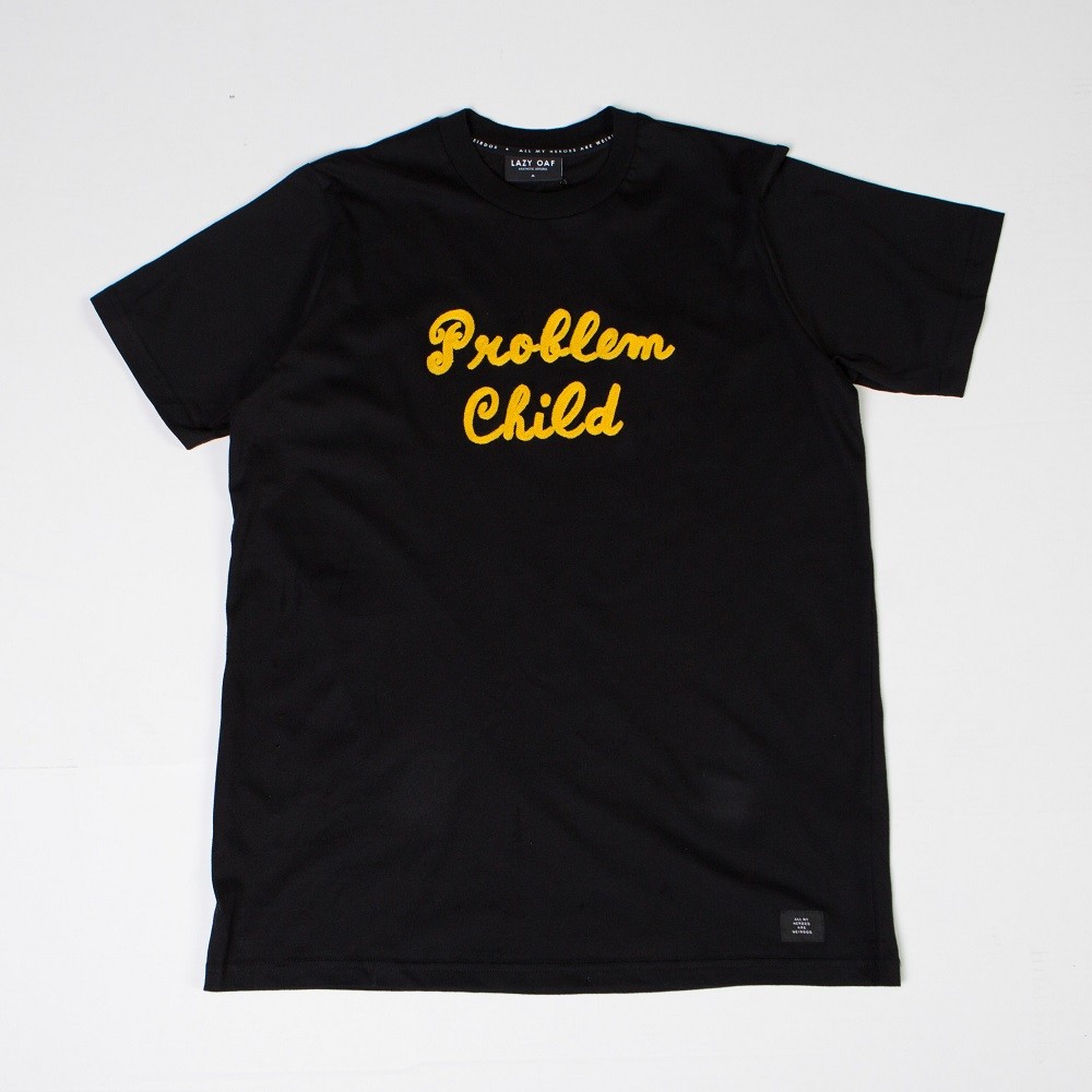 Lazy Oaf Men Problem Child Tee (black)
