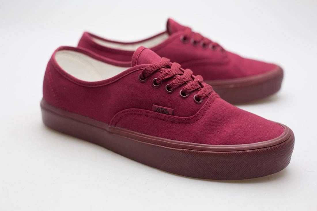 Vans Men Authentic Lite - Mono (burgundy / cordovan)