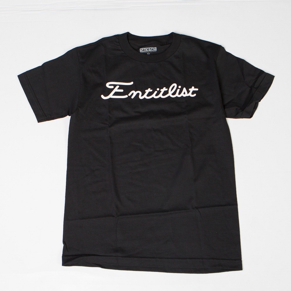 Staple Men Entitlist Tee (black)