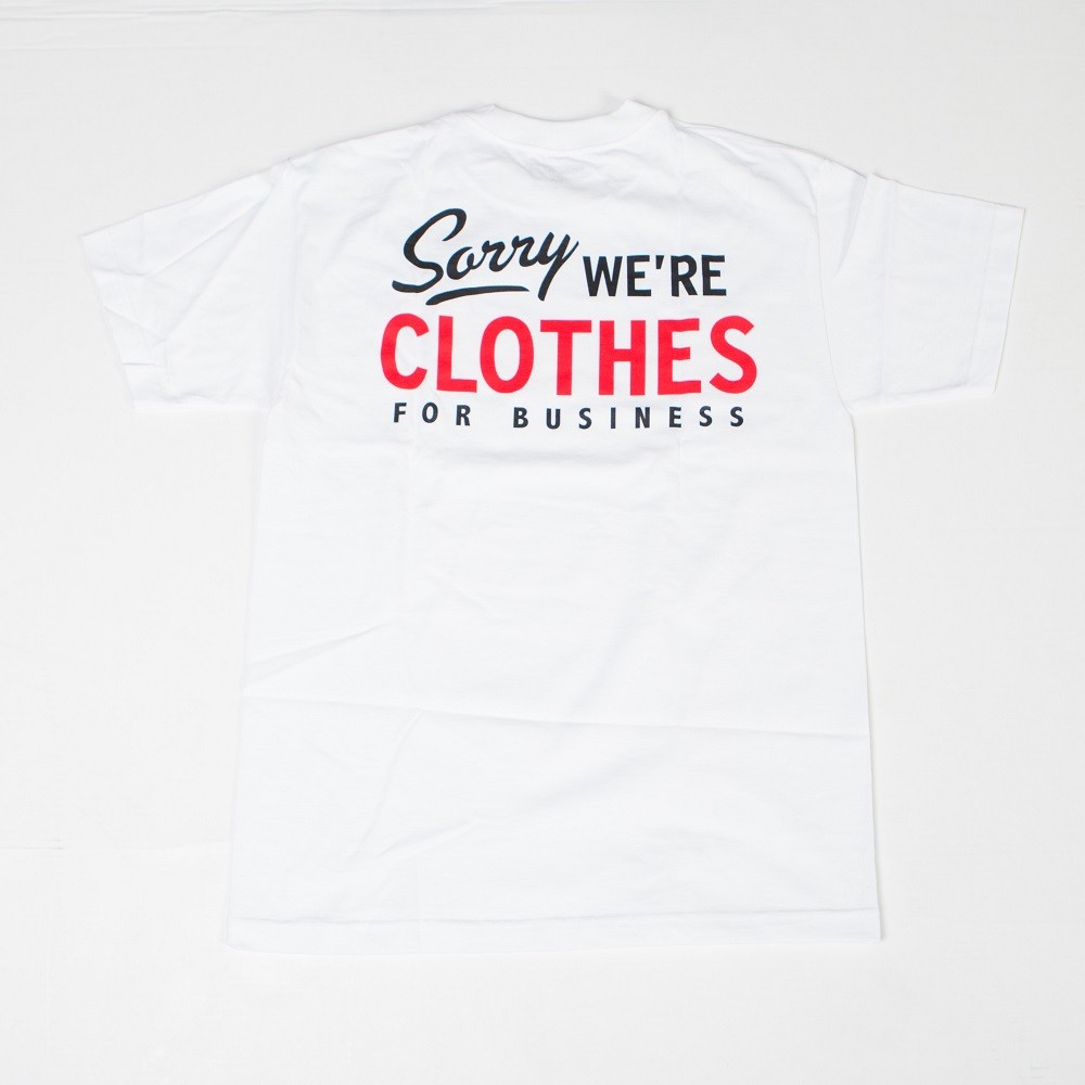 Staple Men Sorry Clothes Tee (white)