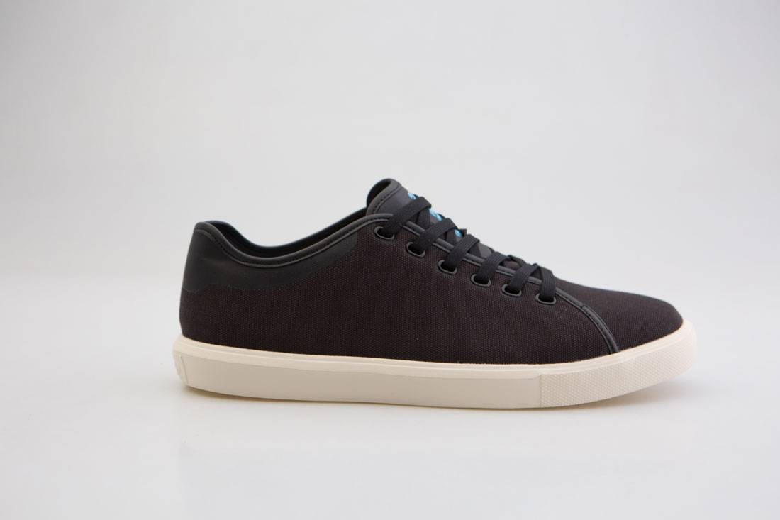 Native Men Monaco Low Canvas (black / white)
