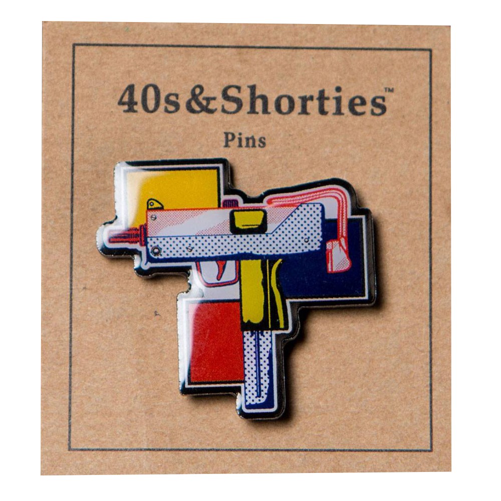 40s and Shorties Gun Pop Pin (multi)