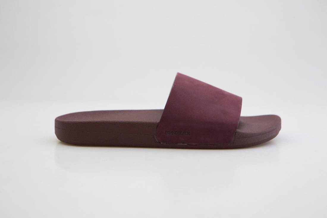 Brandblack Men Reza Slides (burgundy)