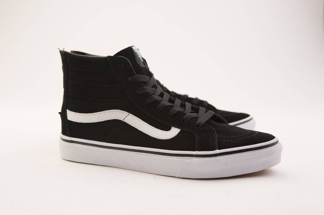 Vans Men SK8-Hi Slim Zip (black / white)