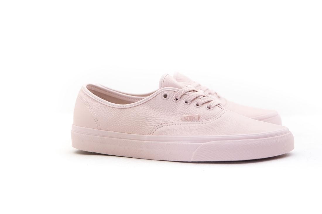 Vans Men Authentic Leather - Mono (pink / sepia rose)