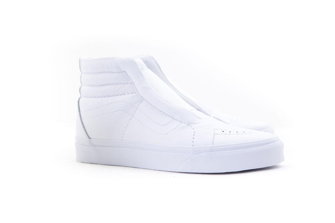 Vans Women SK8-Hi Reissue Laceless Leather (white)