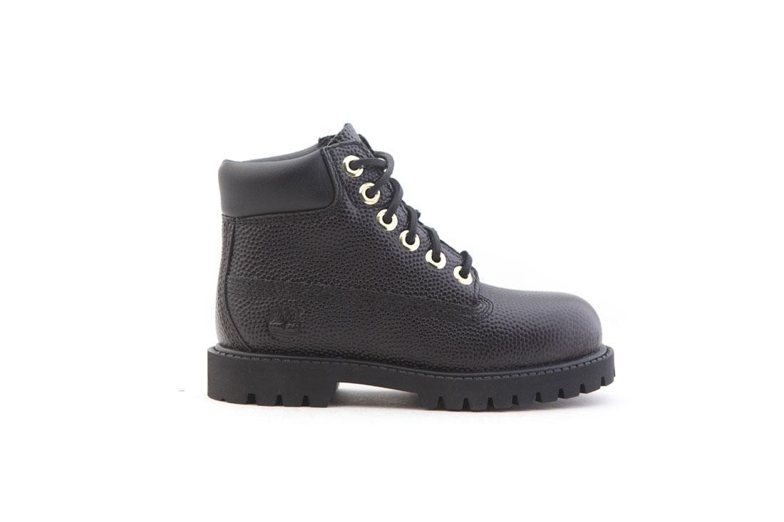 Timberland Toddlers 6 Inch Premium Boot (black / textured black)
