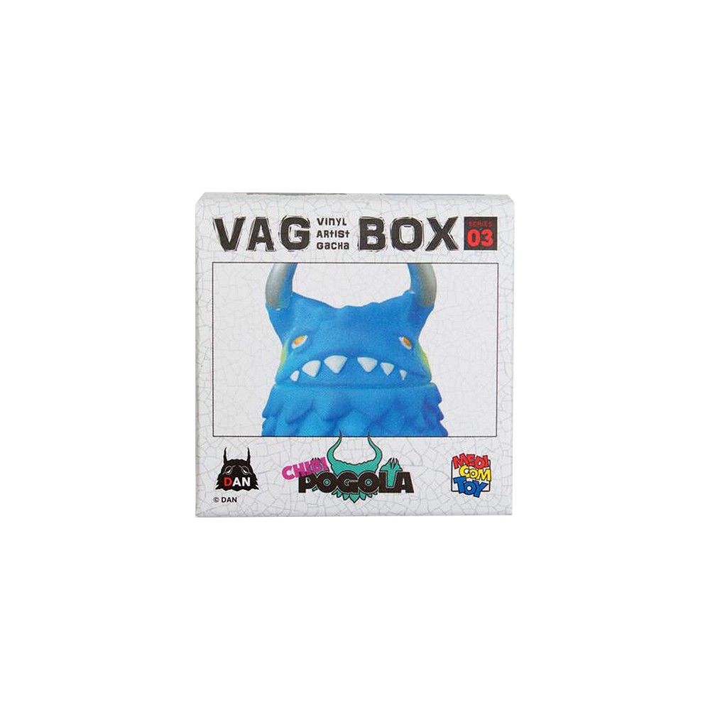 Medicom Chibi Pogola By Dan VAG Vinyl Artist Gacha Box Series 3 Figure - 1 Blind Box