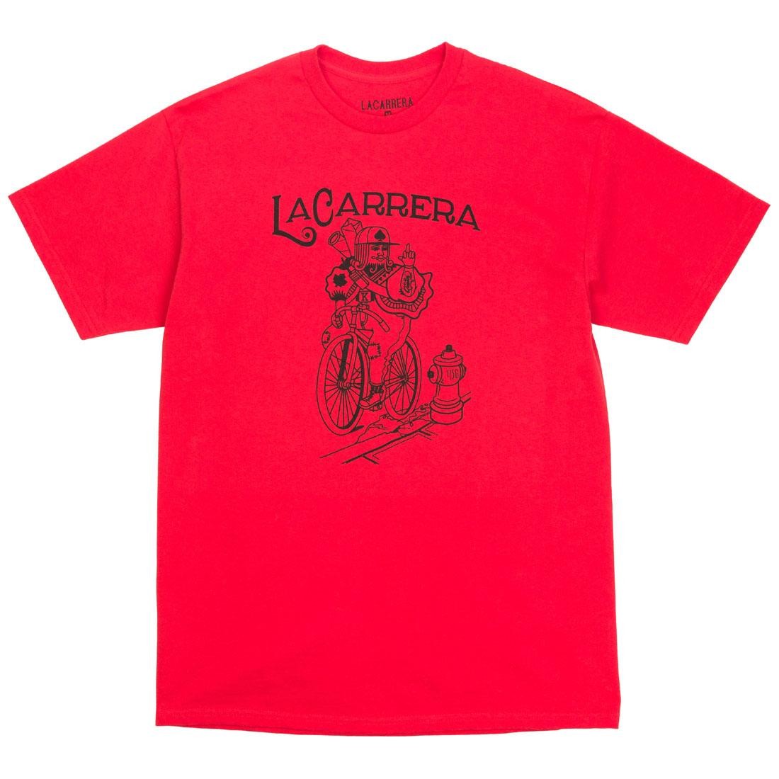 La Carrera Men The King Rides Again Tee - Mexico (red / black)