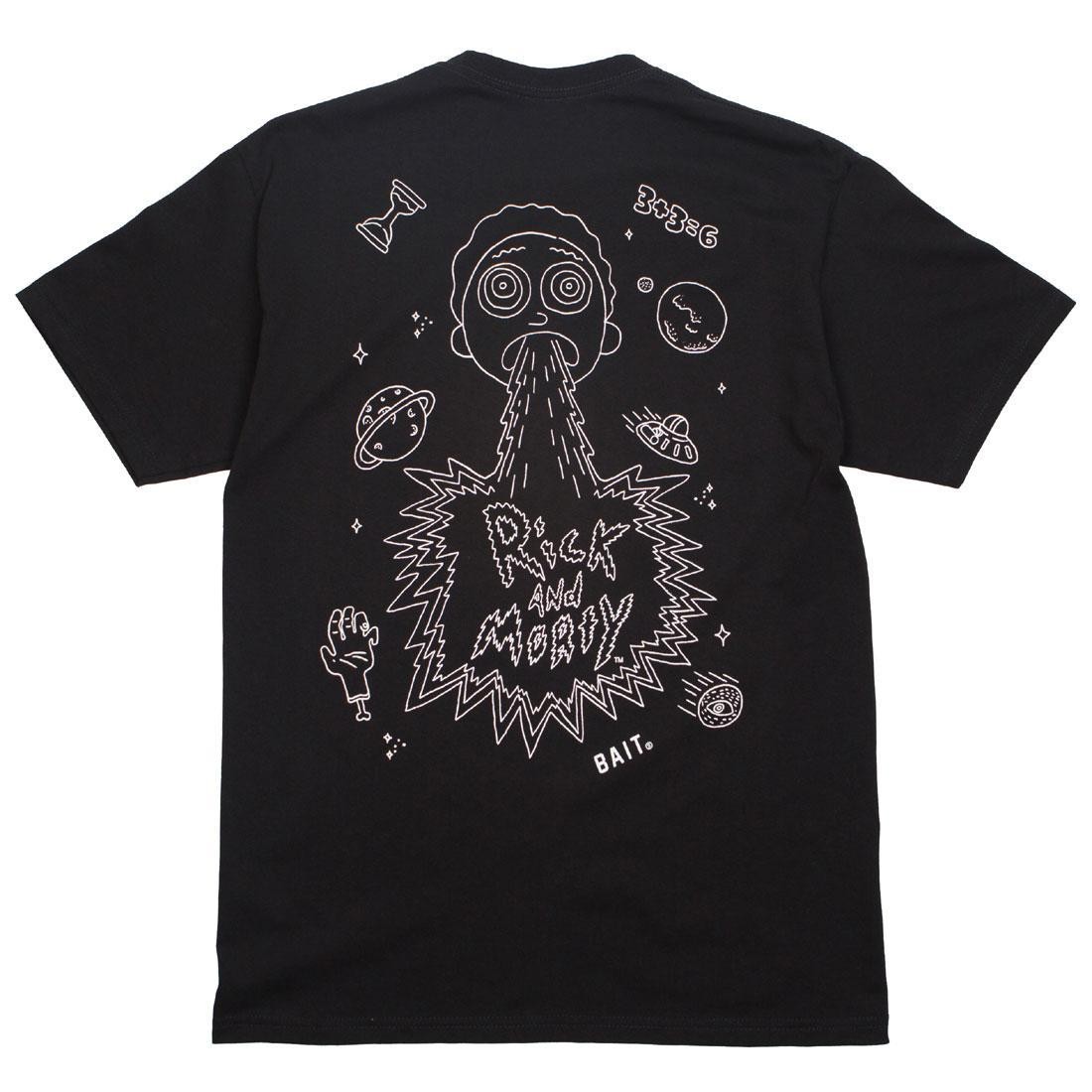 BAIT x Rick and Morty Men Barf Tee (black)