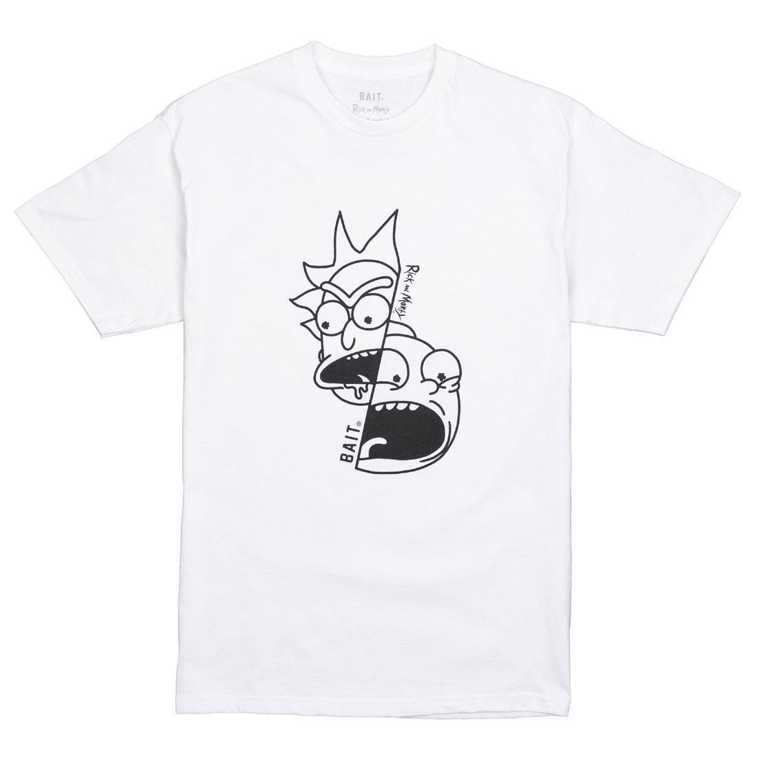 BAIT x Rick and Morty Men Split Tee (white)