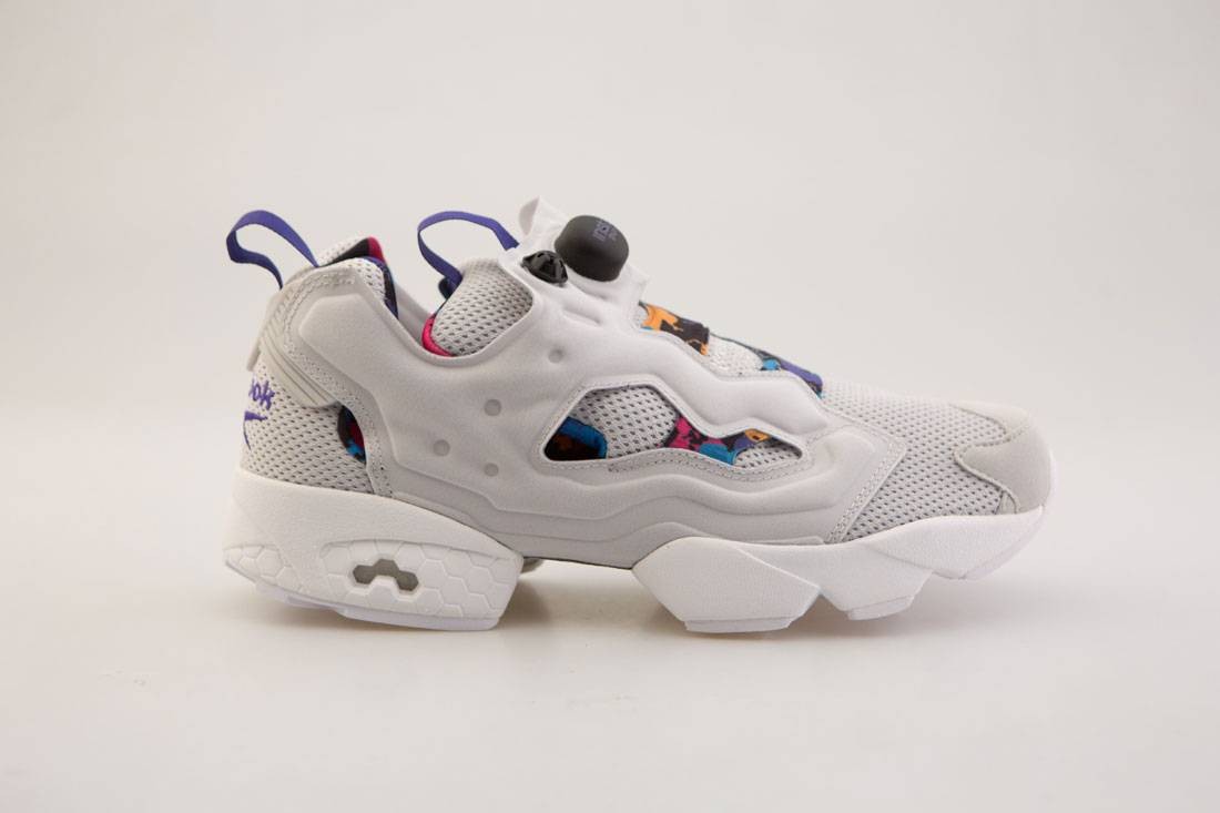 Reebok Men Instapump Fury AR (gray / white / team purple)