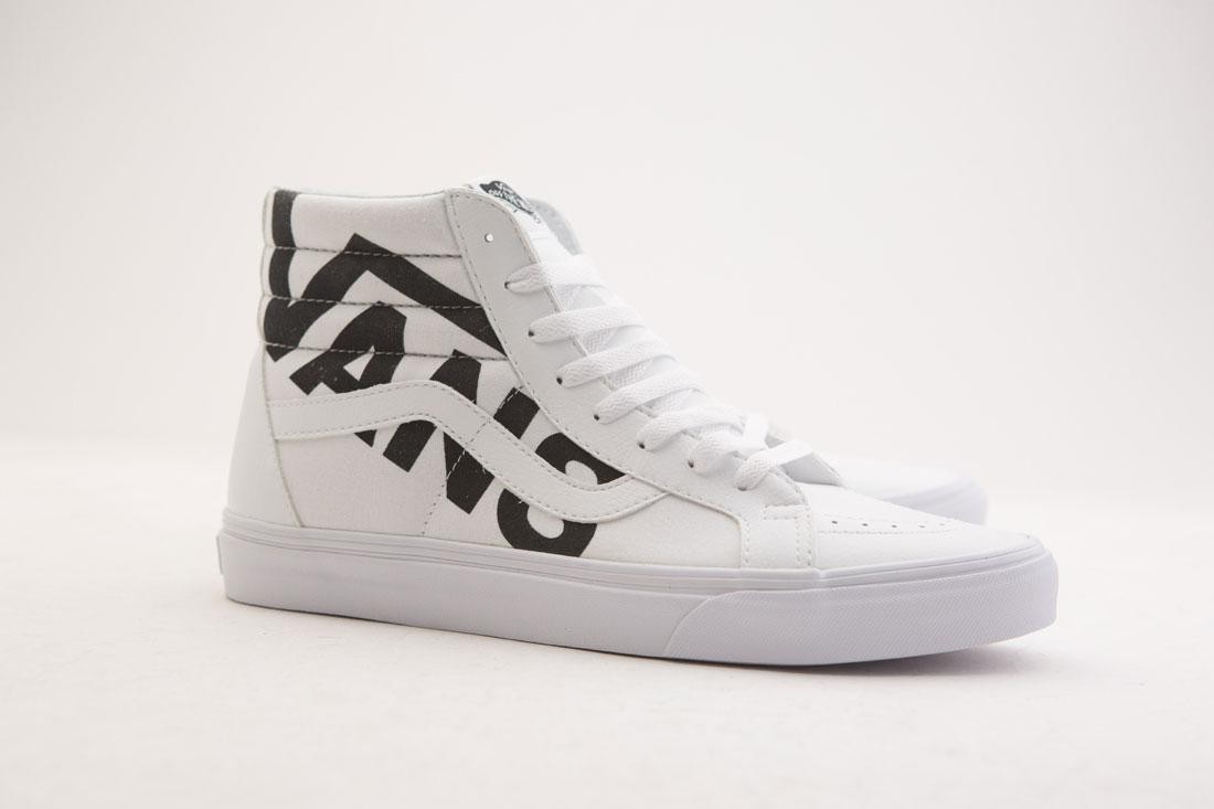 Vans Men SK8-Hi Reissue - Logo (white / black)