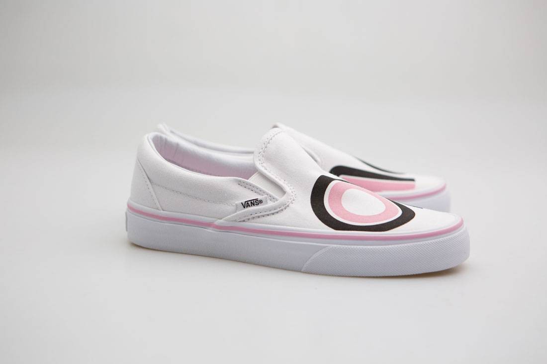 Vans Women Classic Slip-On - Sayings (white / true white)