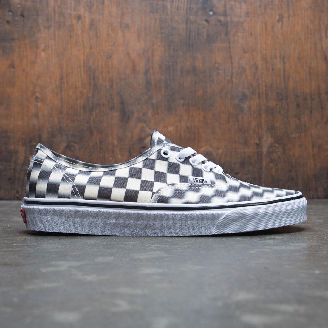 Vans Men Authentic - Blur Check (black / white)