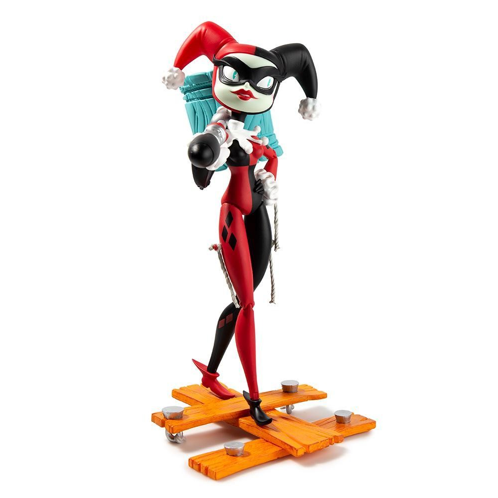 Kidrobot x Brandt Peters DC Comics Batman Harley Quinn Medium Figure (red)