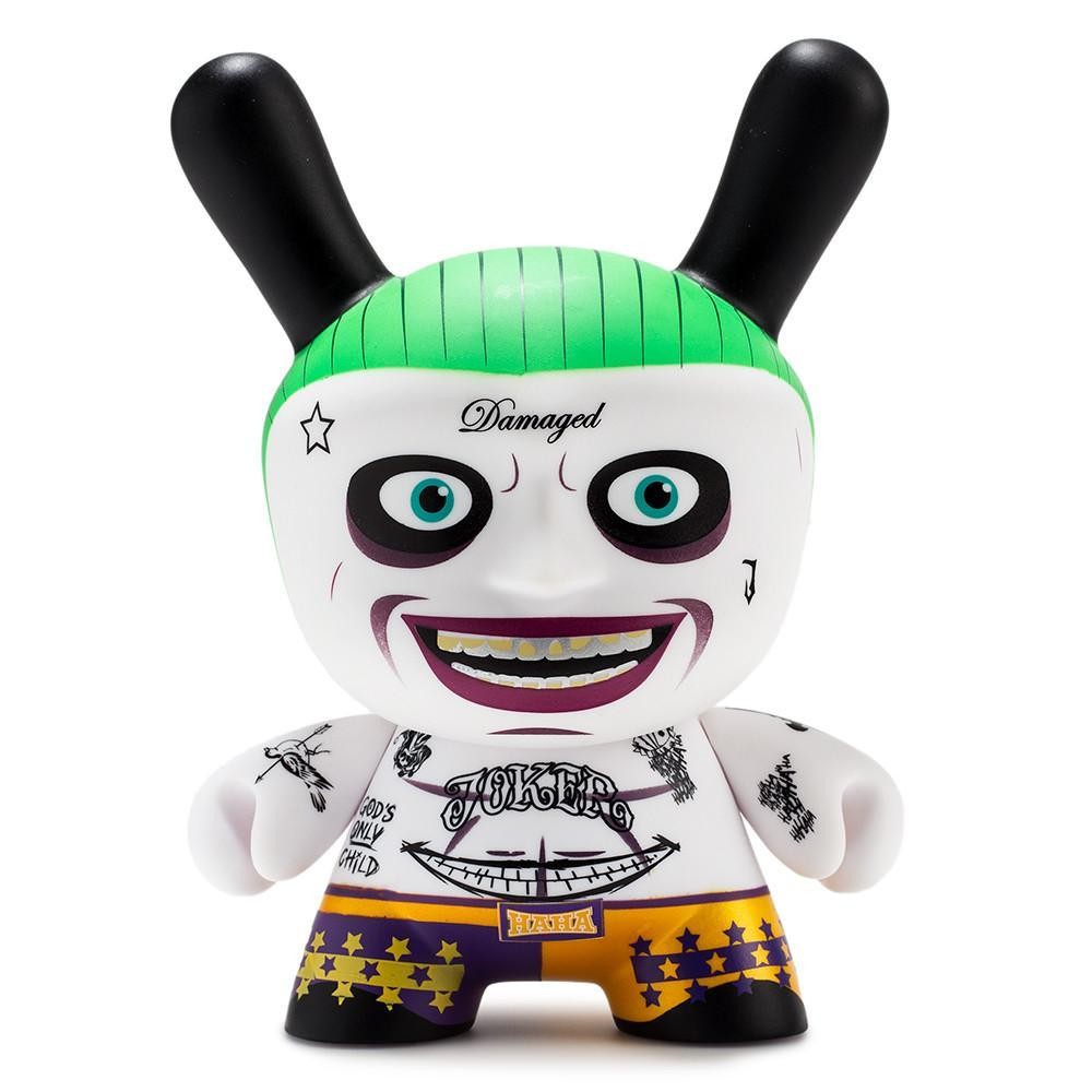 Kidrobot x Batman Suicide Squad Joker 5 Inch Dunny Figure (white)
