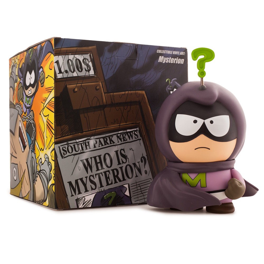 Kidrobot x South Park The Fractured But Whole Mysterion 7 Inch Medium Figure (purple)