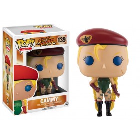 Funko POP Games Street Fighter - Cammy (green / red)