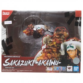 Bandai Figuarts Zero One Piece The Three Admirals Sakazuki Akainu Figure (burgundy)