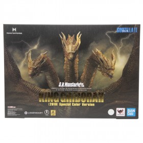 Bandai S.H.MonsterArts Godzilla King Of the Monsters 2019 King Ghidorah Special Color Ver. Figure (gold)