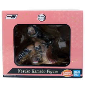 Bandai Ichibansho Demon Slayer Kimetsu no Yaiba Nezuko Kamado Tengen Uzui Is Here! Figure Re-Run (pink)