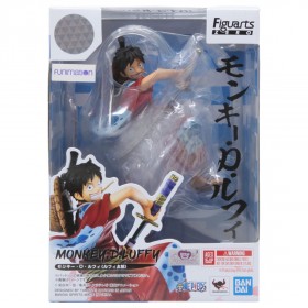 Bandai Figuarts Zero One Piece Monkey D. Luffy Luffytaro Figure (red)