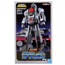 Bandai Soul Of Chogokin MegaBeast Investigator Juspion GX-97 Daileon Figure (silver)