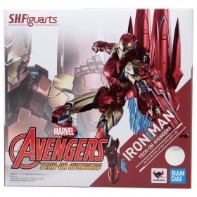 Bandai S.H.Figuarts Marvel Avengers Tech-On Avengers Iron Man Figure (red)