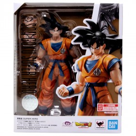 Bandai S.H.Figuarts Dragon Ball Super Super Hero Son Goku Super Hero Figure (orange)