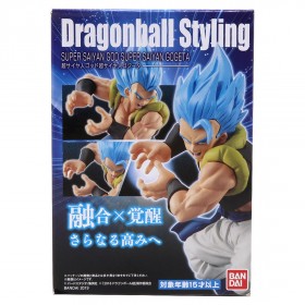 Bandai Styling Dragon Ball Vol. 6 Super Saiyan God Gogeta Figure (blue)