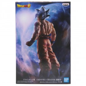 Banpresto Dragon Ball Super Creator x Creator Ultra Instinct Son Goku Figure (silver)