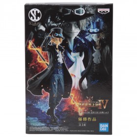 Banpresto One Piece Scultures Big Banpresto Figure Colosseum 4 Vol.5 Sabo Figure (black)