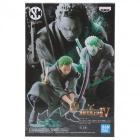 Banpresto One Piece Scultures Big Banpresto Figure Colosseum 4 Vol.3 Roronoa Zoro Figure (green)