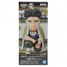 Banpresto Demon Slayer Kimetsu No Yaiba World Collectable Figure Be In Front Of The Oyakata-Sama Vol.2 - Gyoumei Himejima (green)