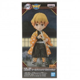 Banpresto Demon Slayer Kimetsu No Yaiba World Collectable Figure - 3 Zenitsu Agatsuma (orange)