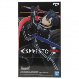 Banpresto Sword Art Online Integral Factor Espresto Est Extra Motions Kirito Alicization Ver. Figure (black)