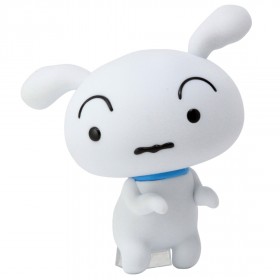 Banpresto Crayon Shin-Chan Fluffy Puffy Shiro Ver. B Figure (white)