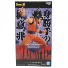Banpresto Dragon Ball Super Maximatic The Son Goku VI Figure (orange)