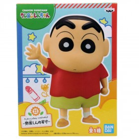 Banpresto Crayon Shin-Chan Shinnosuke Nohara Sofubi Figure (red)