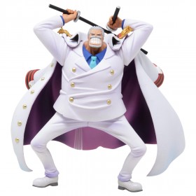Banpresto One Piece Magazine Figure A Piece Of Dream No. 1 Special Monkey D. Garp Figure (white)