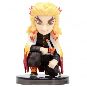 Banpresto Demon Slayer Kimetsu No Yaiba World Collectable Figure You're In The Presence Of Oyakata-Sama Vol.1 Special - C Kyojuro Rengoku (yellow)