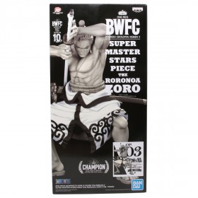 Banpresto One Piece Banpresto World Figure Colosseum 3 Super Master Stars Piece The Roronoa Zoro The Tones Figure (gray)