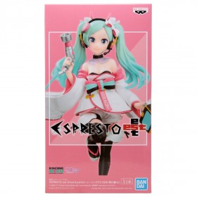 Banpresto Hatsune Miku Racing Ver. Espresto Est Dress And Pattern Racing Miku 2020 Kimono Ver. Figure (blue)