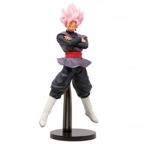 Banpresto Dragon Ball Super Chosenshi Retsuden II Vol. 6 Super Saiyan Rose Goku Black Figure (pink)