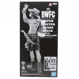 Banpresto One Piece Banpresto World Figure Colosseum 3 Super Master Stars Piece The Portgas D. Ace The Tones Figure (gray)