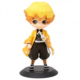 Banpresto Q Posket Demon Slayer Kimetsu no Yaiba Zenitsu Agatsuma II Ver. A Figure (orange)