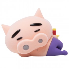Banpresto Crayon Shin-Chan Fluffy Puffy Buriburi Zaemon 2 Ver. A Figure (tan)